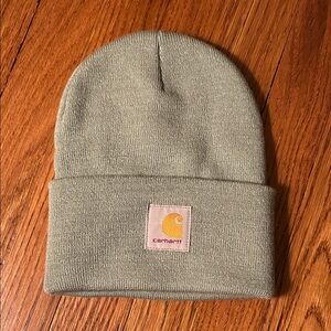 Carhartt Sage Green Knit Beanie